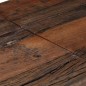 vidaXL Konsolentisch Silbern Edelstahl und Massive Holzschwellen vidaXL Konsolentisch Silbern Edelstahl und Massive Holzschwellen
