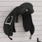 vidaXL Sattelhalter Klappbar Wandmontage Schwarz Eisen vidaXL Sattelhalter Klappbar Wandmontage Schwarz Eisen