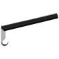 vidaXL Sattelhalter Klappbar Wandmontage Schwarz Eisen vidaXL Sattelhalter Klappbar Wandmontage Schwarz Eisen