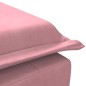 vidaXL Massage-Chaiselongue mit Nackenrolle Rosa Samt vidaXL Massage-Chaiselongue mit Nackenrolle Rosa Samt