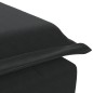 vidaXL Massage-Chaiselongue mit Nackenrolle Schwarz Samt vidaXL Massage-Chaiselongue mit Nackenrolle Schwarz Samt