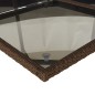 vidaXL 9-tlg. Garten-Essgruppe mit Kissen Braun Poly Rattan vidaXL 9-tlg. Garten-Essgruppe mit Kissen Braun Poly Rattan