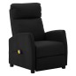 Massagesessel Elektrisch Schwarz Kunstleder Massagesessel Elektrisch Schwarz Kunstleder