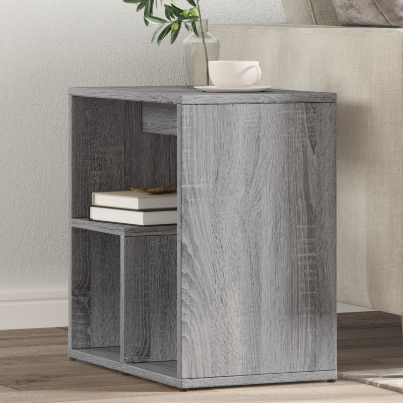 vidaXL Beistelltisch Grau Sonoma 50x30x50 cm Holzwerkstoff vidaXL Beistelltisch Grau Sonoma 50x30x50 cm Holzwerkstoff