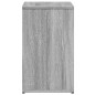 vidaXL Beistelltisch Grau Sonoma 50x30x50 cm Holzwerkstoff vidaXL Beistelltisch Grau Sonoma 50x30x50 cm Holzwerkstoff