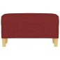 vidaXL Sitzbank Weinrot 70x35x41 cm Stoff vidaXL Sitzbank Weinrot 70x35x41 cm Stoff