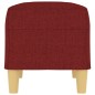 vidaXL Sitzbank Weinrot 70x35x41 cm Stoff vidaXL Sitzbank Weinrot 70x35x41 cm Stoff