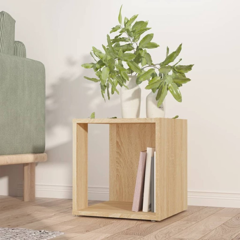 vidaXL Beistelltisch Sonoma-Eiche 33x33x34,5 cm Holzwerkstoff vidaXL Beistelltisch Sonoma-Eiche 33x33x34,5 cm Holzwerkstoff