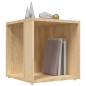 vidaXL Beistelltisch Sonoma-Eiche 33x33x34,5 cm Holzwerkstoff vidaXL Beistelltisch Sonoma-Eiche 33x33x34,5 cm Holzwerkstoff