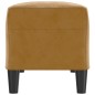 vidaXL Sitzbank Braun 100x35x41 cm Samt vidaXL Sitzbank Braun 100x35x41 cm Samt