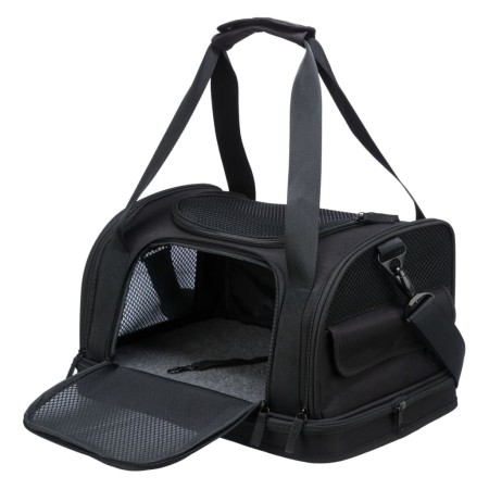 TRIXIE Flugtasche für Hunde Fly 45x28x25 cm Schwarz