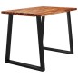vidaXL Esstisch Baumkante 110x70x75 cm Massivholz Akazie vidaXL Esstisch Baumkante 110x70x75 cm Massivholz Akazie