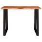 vidaXL Esstisch Baumkante 110x70x75 cm Massivholz Akazie vidaXL Esstisch Baumkante 110x70x75 cm Massivholz Akazie
