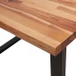 vidaXL Esstisch Baumkante 110x70x75 cm Massivholz Akazie vidaXL Esstisch Baumkante 110x70x75 cm Massivholz Akazie