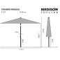 Madison Sonnenschirm Elba 300 cm Grün Madison Sonnenschirm Elba 300 cm Grün