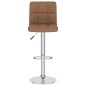 vidaXL Barhocker Braun Stoff vidaXL Barhocker Braun Stoff