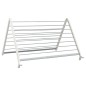 vidaXL Wäscheständer für Badewanne Ausziehbar 53-90 cm Aluminium vidaXL Wäscheständer für Badewanne Ausziehbar 53-90 cm Aluminium