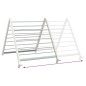 vidaXL Wäscheständer für Badewanne Ausziehbar 53-90 cm Aluminium vidaXL Wäscheständer für Badewanne Ausziehbar 53-90 cm Aluminium