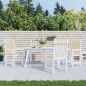 vidaXL Gartenstuhlauflagen für Niedriglehner 4 Stk. Beige 100x50x3 cm vidaXL Gartenstuhlauflagen für Niedriglehner 4 Stk. Beige 100x50x3 cm
