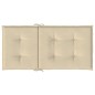 vidaXL Gartenstuhlauflagen für Niedriglehner 4 Stk. Beige 100x50x3 cm vidaXL Gartenstuhlauflagen für Niedriglehner 4 Stk. Beige 100x50x3 cm