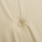 vidaXL Gartenstuhlauflagen für Niedriglehner 4 Stk. Beige 100x50x3 cm vidaXL Gartenstuhlauflagen für Niedriglehner 4 Stk. Beige 100x50x3 cm