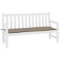 vidaXL Gartenbank-Auflage Taupe 200x50x3 cm Oxford-Gewebe vidaXL Gartenbank-Auflage Taupe 200x50x3 cm Oxford-Gewebe