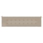 vidaXL Gartenbank-Auflage Taupe 200x50x3 cm Oxford-Gewebe vidaXL Gartenbank-Auflage Taupe 200x50x3 cm Oxford-Gewebe