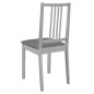 vidaXL Esszimmerstühle mit Polstern 6 Stk. Grau Massivholz vidaXL Esszimmerstühle mit Polstern 6 Stk. Grau Massivholz