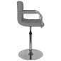 vidaXL Barhocker Hellgrau Stoff vidaXL Barhocker Hellgrau Stoff