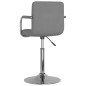 vidaXL Barhocker Hellgrau Stoff vidaXL Barhocker Hellgrau Stoff