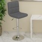 vidaXL Barhocker Grau Kunstleder vidaXL Barhocker Grau Kunstleder