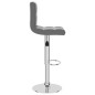 vidaXL Barhocker Grau Kunstleder vidaXL Barhocker Grau Kunstleder