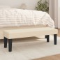 vidaXL Sitzbank Creme 100x30x30 cm Stoff vidaXL Sitzbank Creme 100x30x30 cm Stoff