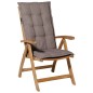 Madison Hochlehner-Auflage Panama 123x50 cm Taupe Madison Hochlehner-Auflage Panama 123x50 cm Taupe