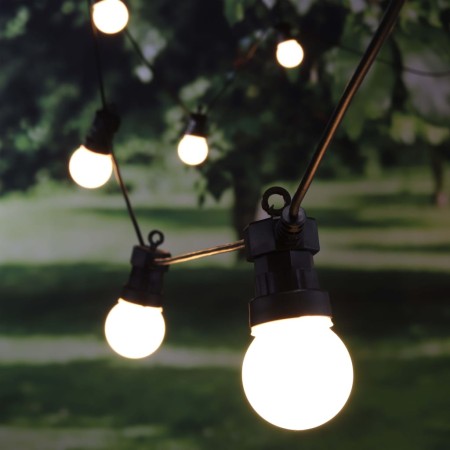 HI LED-Lichterkette mit 20 Lampen 1250 cm