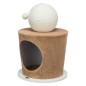 TRIXIE Katzenhöhle mit Kratzball 36x50 cm Taupe TRIXIE Katzenhöhle mit Kratzball 36x50 cm Taupe