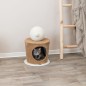 TRIXIE Katzenhöhle mit Kratzball 36x50 cm Taupe TRIXIE Katzenhöhle mit Kratzball 36x50 cm Taupe