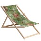 Madison Strandstuhl aus Holz Cala 55x90x87 cm Grün Madison Strandstuhl aus Holz Cala 55x90x87 cm Grün