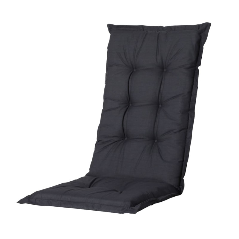 Madison Hochlehner-Auflage Basic 123x50 cm Schwarz Madison Hochlehner-Auflage Basic 123x50 cm Schwarz