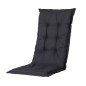 Madison Hochlehner-Auflage Basic 123x50 cm Schwarz Madison Hochlehner-Auflage Basic 123x50 cm Schwarz