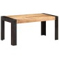 vidaXL Esstisch 160x80x76 cm Massivholz Mango vidaXL Esstisch 160x80x76 cm Massivholz Mango