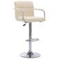vidaXL Barhocker 2 Stk. Creme Stoff vidaXL Barhocker 2 Stk. Creme Stoff