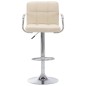 vidaXL Barhocker 2 Stk. Creme Stoff vidaXL Barhocker 2 Stk. Creme Stoff
