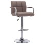 vidaXL Barhocker 2 Stk. Taupe Stoff vidaXL Barhocker 2 Stk. Taupe Stoff