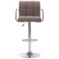 vidaXL Barhocker 2 Stk. Taupe Stoff vidaXL Barhocker 2 Stk. Taupe Stoff
