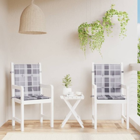 vidaXL Gartenstuhlauflagen für Niedriglehner 2 Stk. 100x50x3 cm