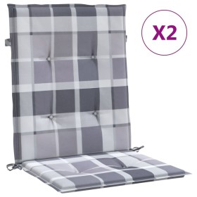 vidaXL Gartenstuhlauflagen für Niedriglehner 2 Stk. 100x50x3 cm