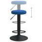 vidaXL Barhocker 2 Stk. Blau Samt vidaXL Barhocker 2 Stk. Blau Samt