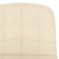 vidaXL Barhocker 2 Stk. Creme Stoff vidaXL Barhocker 2 Stk. Creme Stoff