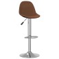 vidaXL Barhocker 2 Stk. Braun Stoff vidaXL Barhocker 2 Stk. Braun Stoff